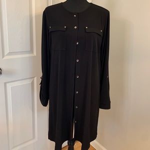 Susan Graver Utility Shirt Dress